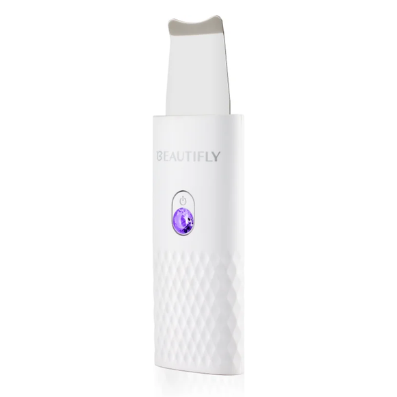 Beautifly Scrub Mini Ultrasonic Skin Scrubber White